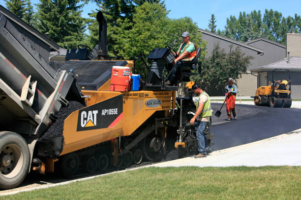 Residential Paver Driveway in Rockwell Place, TX